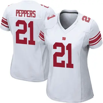 New York Giants Nike Home Game Jersey - Royal - Jabrill Peppers - Womens