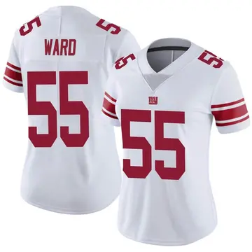 Jihad Ward Men's Nike White New York Giants Custom Game Jersey Size: 3XL