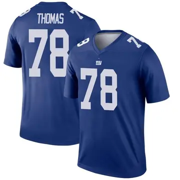 Gervarrius Owens Men's Nike Royal New York Giants Vapor Untouchable Custom Elite Jersey