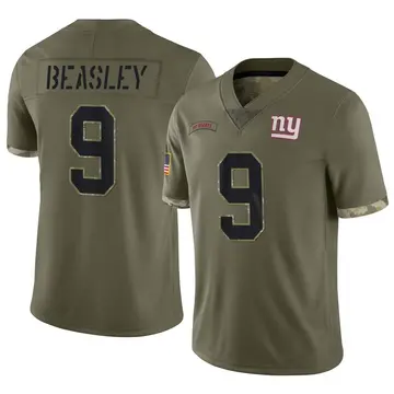 Cole Beasley Men's Nike Royal New York Giants Classic Custom Game Jersey Size: Large