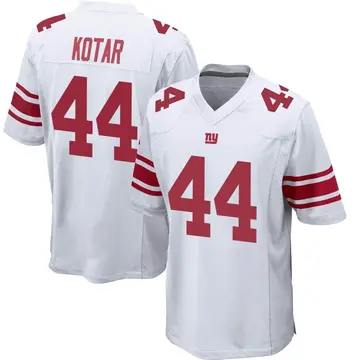 Doug Kotar Youth New York Giants Nike Color Rush Jersey - Legend White