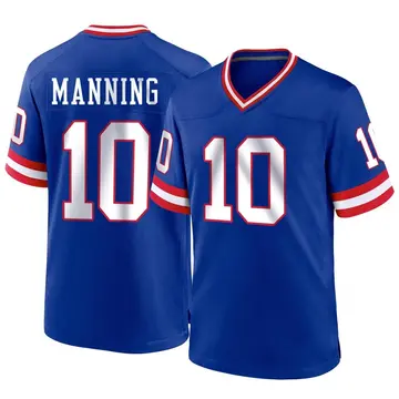 Eli Manning New York Giants Nike Team Color Limited Jersey - Royal Blue