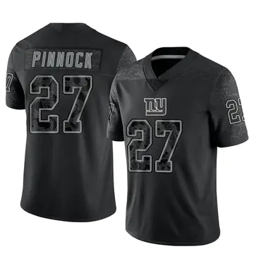 Women's Nike Jason Pinnock Royal New York Giants Game Player Jersey