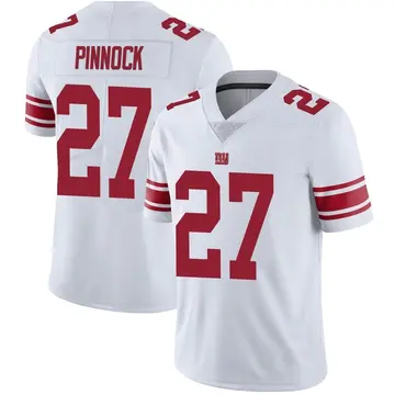 Women's Nike Jason Pinnock Royal New York Giants Game Player Jersey