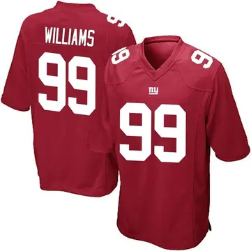 Leonard Williams Men's Nike Royal New York Giants Custom Game Jersey Size: 4XL