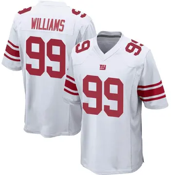 Leonard Williams Men's Nike Royal New York Giants Custom Game Jersey Size: 4XL