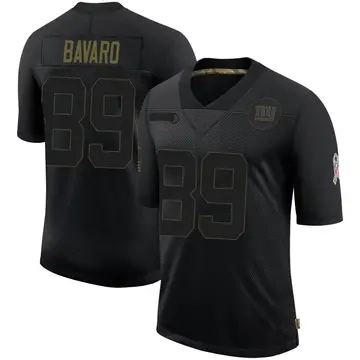 Nike Mark Bavaro New York Giants Royal Game Player Jersey - S - Black