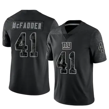 Sandro Platzgummer Men's New York Giants Nike Reflective Jersey - Limited  Black