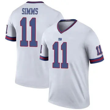 Medium) - New York Giants Phil Simms Premier Throwback Mitchell Ness  Replica Jersey : : Sports & Outdoors